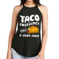 Taco Emergency Call 9 Juan Juan Funny Cinco De Mayo Men Women's Perfect Tri Rocker Tank