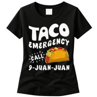 Taco Emergency Call 9 Juan Juan Funny Cinco De Mayo Men Womens T-Shirt