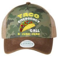 Taco Emergency Call 9 Juan Juan Cinco De Mayo Funny Legacy Tie Dye Trucker Hat