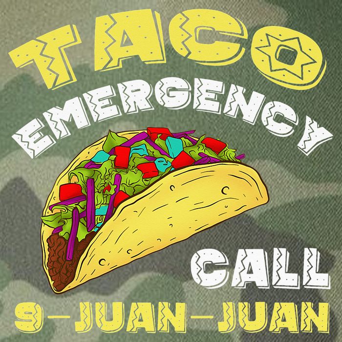 Taco Emergency Call 9 Juan Juan Cinco De Mayo Funny Legacy Tie Dye Trucker Hat