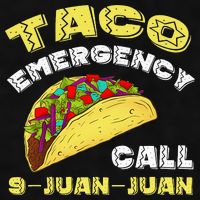 Taco Emergency Call 9 Juan Juan Cinco De Mayo Funny Ladies PosiCharge Tri-Blend Wicking Tank