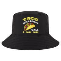 Taco Emergency Call 9 Juan Juan Cinco De Mayo Funny Cool Comfort Performance Bucket Hat