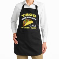 Taco Emergency Call 9 Juan Juan Cinco De Mayo Funny Apron