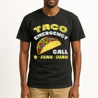 Taco Emergency Call 9 Juan Juan Cinco De Mayo Funny Tall T-Shirt