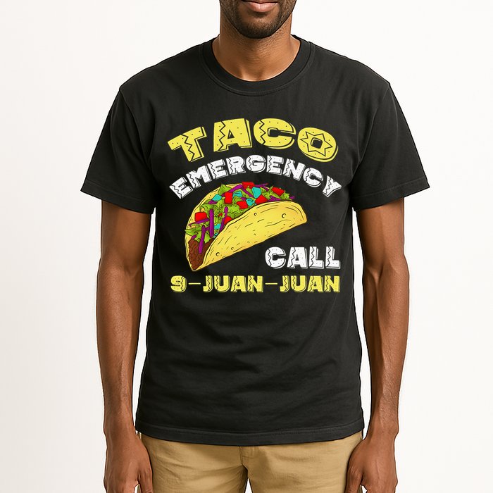 Taco Emergency Call 9 Juan Juan Cinco De Mayo Funny Tall T-Shirt