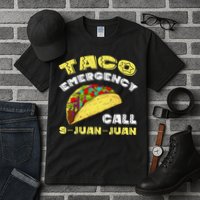 Taco Emergency Call 9 Juan Juan Cinco De Mayo Funny Tall T-Shirt