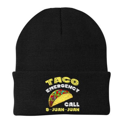 Taco Emergency Call 9 Juan Juan Cinco De Mayo Funny Beanie