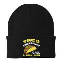 Taco Emergency Call 9 Juan Juan Cinco De Mayo Funny Beanie