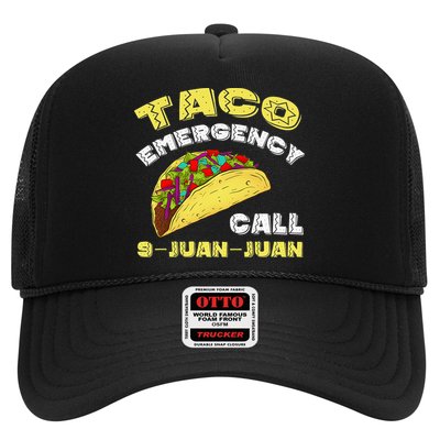 Taco Emergency Call 9 Juan Juan Cinco De Mayo Funny Trucker Hat