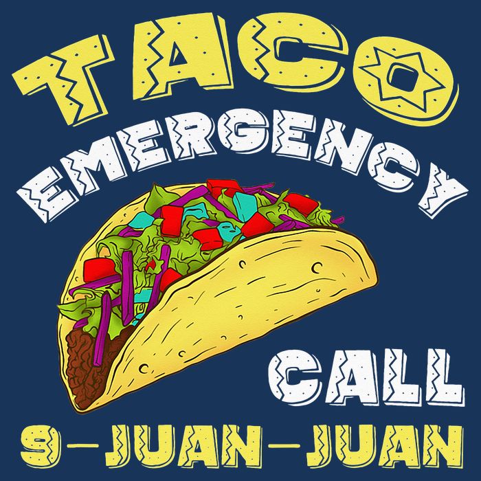 Taco Emergency Call 9 Juan Juan Cinco De Mayo Funny Infant Baby Jersey Bodysuit
