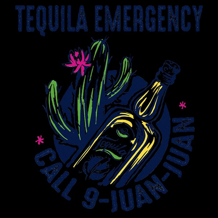 Tequila Emergency Call 9 Juan Juan 16oz Travel Tumbler