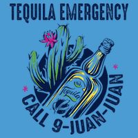 Tequila Emergency Call 9 Juan Juan Tie Dye Hoodie
