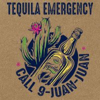 Tequila Emergency Call 9 Juan Juan Cotton Canvas Backpack