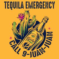 Tequila Emergency Call 9 Juan Juan Pom Pom 12in Knit Beanie
