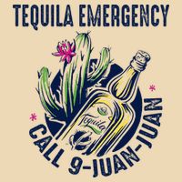 Tequila Emergency Call 9 Juan Juan Drawstring Bag