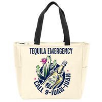 Tequila Emergency Call 9 Juan Juan Zip Tote Bag