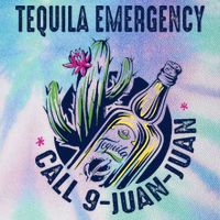 Tequila Emergency Call 9 Juan Juan Legacy Tie Dye Trucker Hat