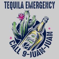 Tequila Emergency Call 9 Juan Juan Tie-Dye T-Shirt