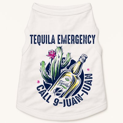 Tequila Emergency Call 9 Juan Juan Doggie Tank