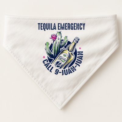 Tequila Emergency Call 9 Juan Juan USA-Made Doggie Bandana
