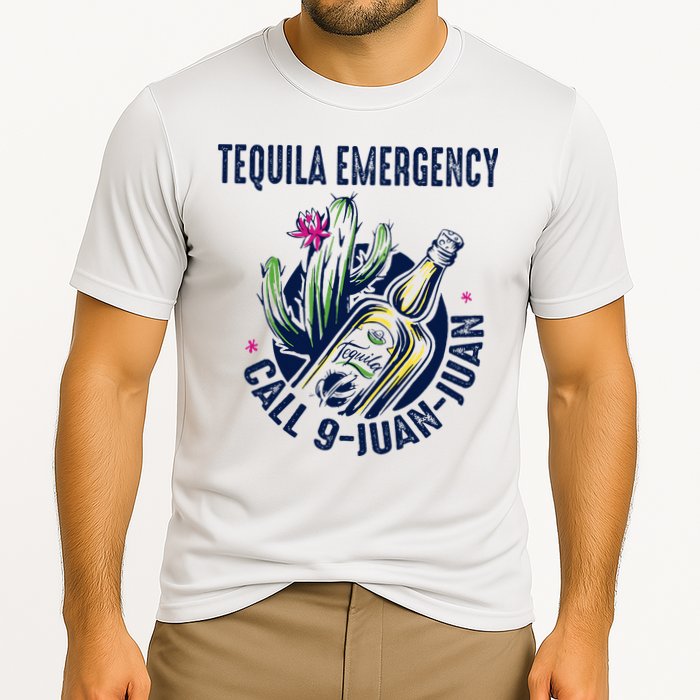 Tequila Emergency Call 9 Juan Juan Performance Shirt