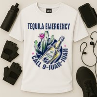 Tequila Emergency Call 9 Juan Juan Performance Shirt