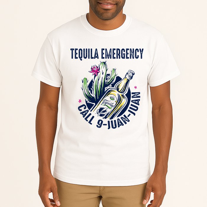 Tequila Emergency Call 9 Juan Juan Tall T-Shirt
