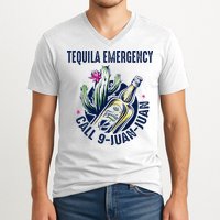 Tequila Emergency Call 9 Juan Juan V-Neck T-Shirt