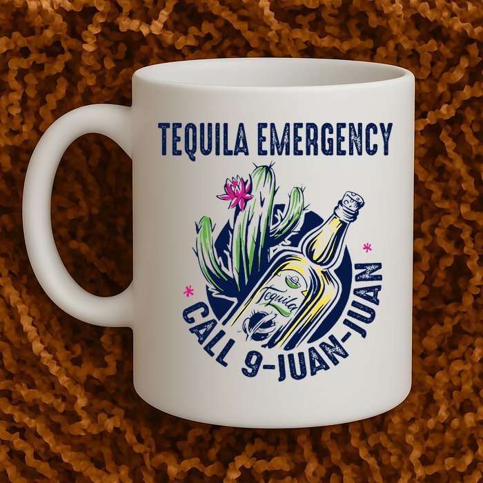 Tequila Emergency Call 9 Juan Juan Mug