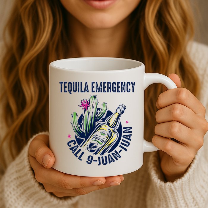 Tequila Emergency Call 9 Juan Juan Mug
