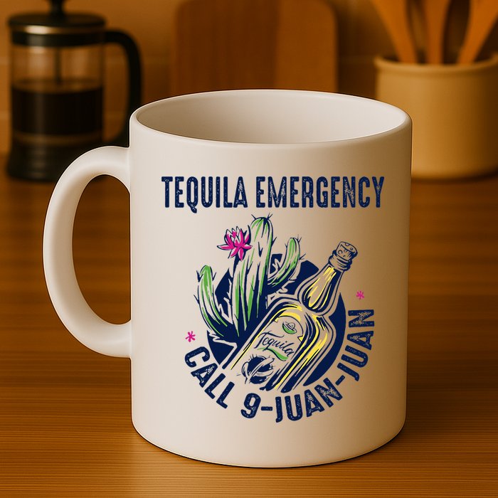 Tequila Emergency Call 9 Juan Juan Mug