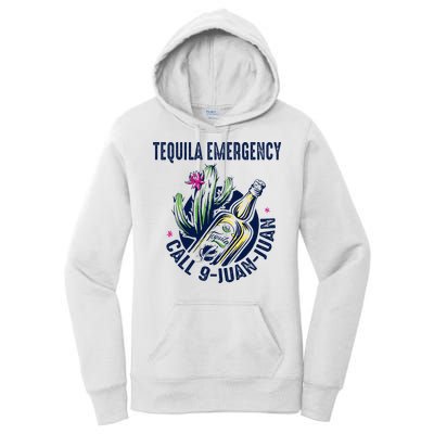 Tequila Emergency Call 9 Juan Juan Women's Pullover Hoodie