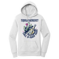 Tequila Emergency Call 9 Juan Juan Women's Pullover Hoodie