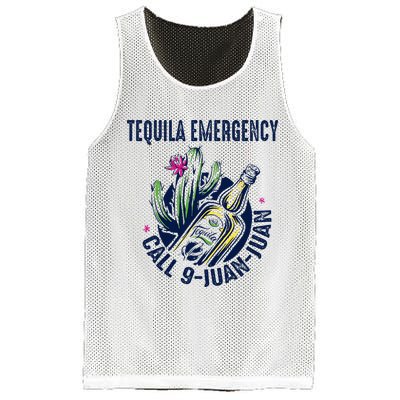 Tequila Emergency Call 9 Juan Juan Mesh Reversible Basketball Jersey Tank
