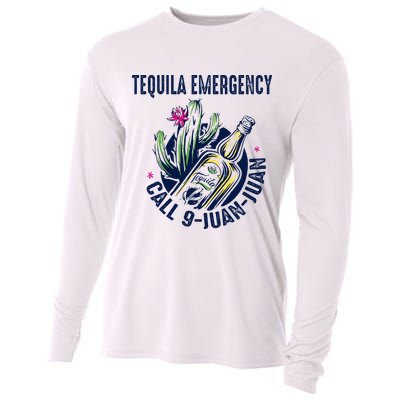 Tequila Emergency Call 9 Juan Juan Cooling Performance Long Sleeve Crew
