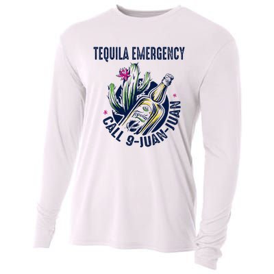 Tequila Emergency Call 9 Juan Juan Cooling Performance Long Sleeve Crew