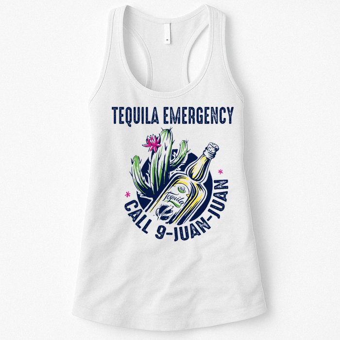 Tequila Emergency Call 9 Juan Juan Womens Tank Top