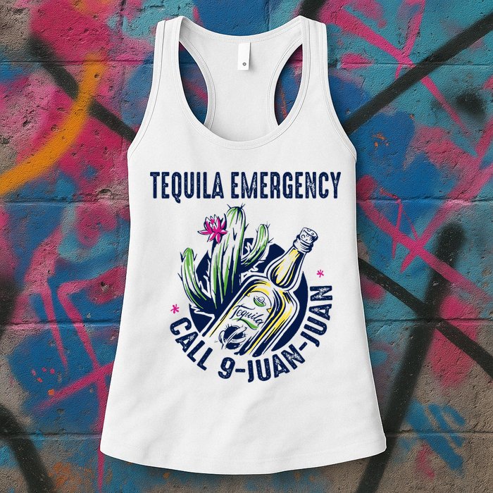 Tequila Emergency Call 9 Juan Juan Womens Tank Top