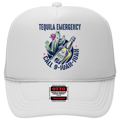 Tequila Emergency Call 9 Juan Juan Trucker Hat