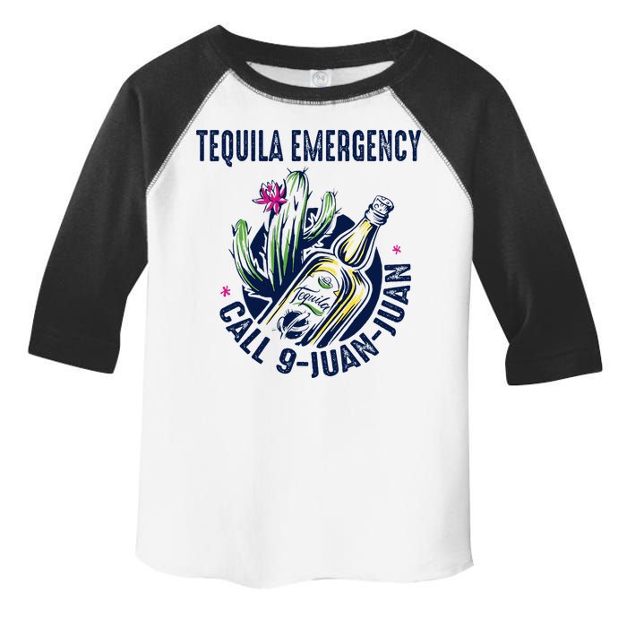 Tequila Emergency Call 9 Juan Juan Toddler Fine Jersey T-Shirt