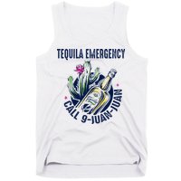 Tequila Emergency Call 9 Juan Juan Tank Top