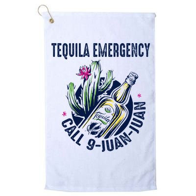 Tequila Emergency Call 9 Juan Juan Golf Towel
