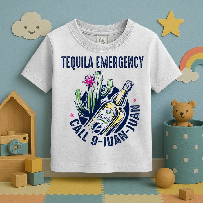 Tequila Emergency Call 9 Juan Juan Toddler T-Shirt