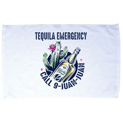 Tequila Emergency Call 9 Juan Juan Microfiber Hand Towel
