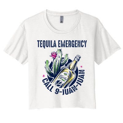 Tequila Emergency Call 9 Juan Juan Crop Top