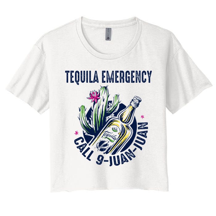 Tequila Emergency Call 9 Juan Juan Crop Top