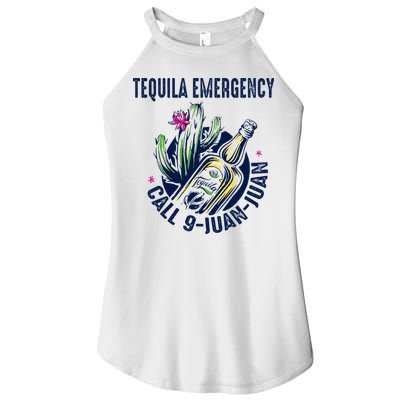 Tequila Emergency Call 9 Juan Juan Women's Perfect Tri Rocker Tank