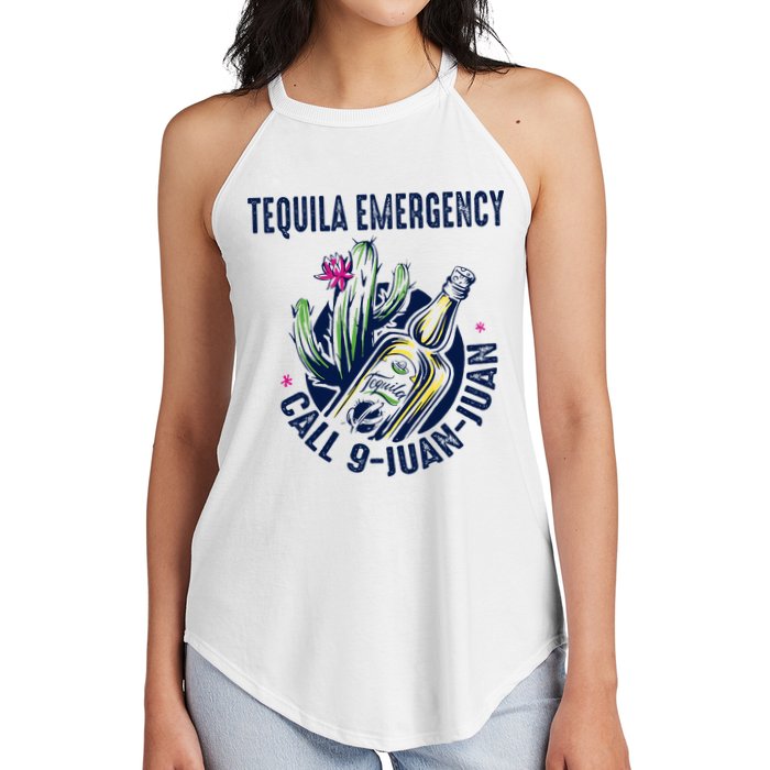 Tequila Emergency Call 9 Juan Juan Women's Perfect Tri Rocker Tank