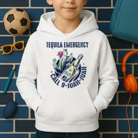 Tequila Emergency Call 9 Juan Juan Kids Hoodie