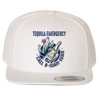 Tequila Emergency Call 9 Juan Juan Wool Snapback Cap